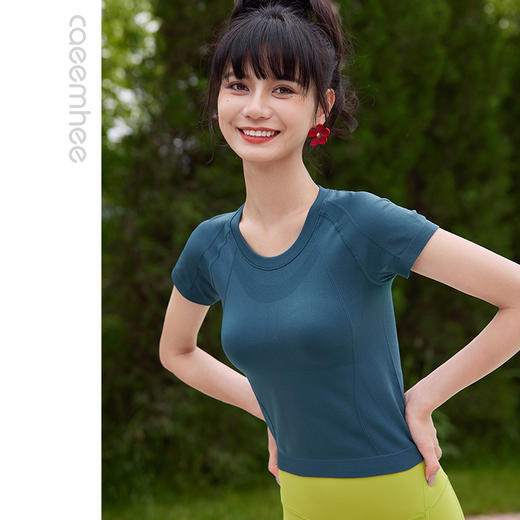 卡益短袖不可插胸垫KX01134-D 短款 商品图9