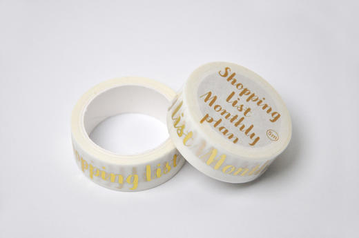 钟书阁购物清单烫金胶带和纸胶带 商品图2