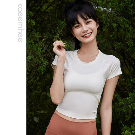 卡益短袖不可插胸垫KX01134-D 短款 商品图6