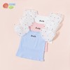 贝贝怡夏季新款女童上衣甜美时尚泡泡袖短袖T恤 商品缩略图0