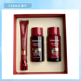 梦妆山茶凝时塑颜淡纹眼霜3件套礼盒【60019482】