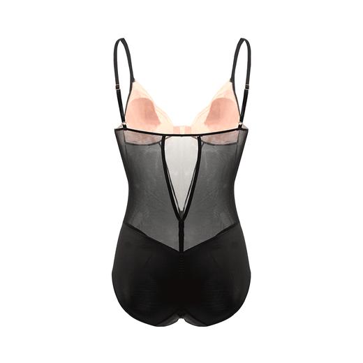 贝佳人新品束身吊带透气速干轻薄隐形收腹显瘦连体衣 商品图1