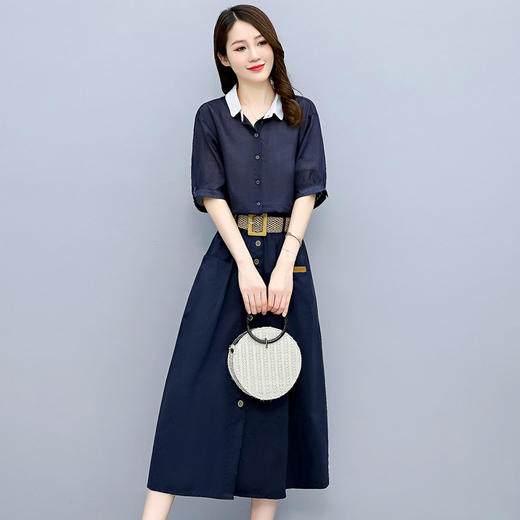 时尚优雅气质，休闲通勤风两件套HR-BBL2210-1 商品图1