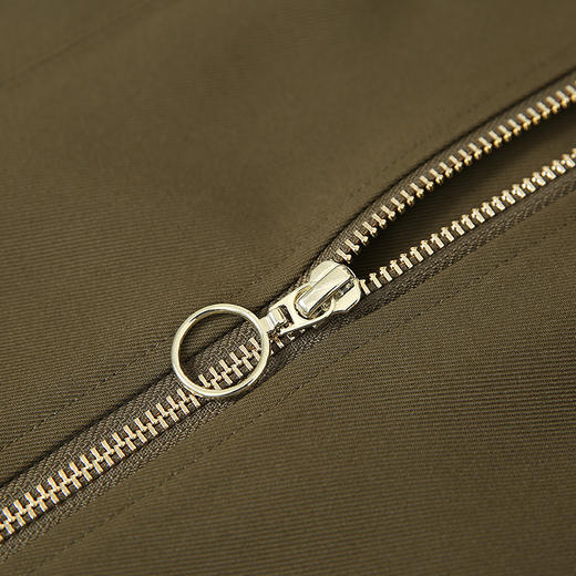 VIMAGE/纬漫纪秋冬新款通勤纯色气质V领连衣裙VC2207002 商品图3