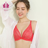 贝佳人新品3/4中厚杯聚拢内衣本命年女性感深V易穿搭红色文胸 商品缩略图0