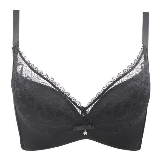 贝佳人2022新品柔软婴儿棉上薄下厚舒适聚拢文胸轻盈无感内衣女 商品图1