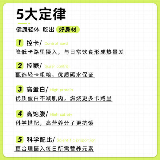7天全餐代餐健身饱腹零食干粗粮午餐晚餐轻食控卡昔日印象 商品图3