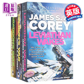 【中商原版】苍穹浩瀚系列 3本套装 英文原版 James S A Corey 阿巴登之门 卡利班之战 利维坦觉醒