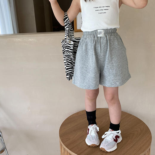 （清仓现货）清仓现货现发【社群供X】男女童韩版宽松运动短裤100%棉 商品图2