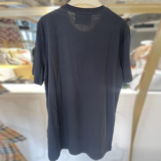 RICHMOND 男士棉质镶钻骷髅翅膀圆领短袖T恤 黑色 RMP19224TS BLACK 商品图1