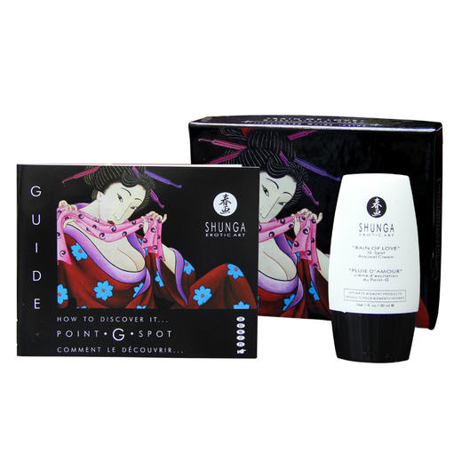 SHUNGA春画 女性G乳霜 Rain of love 快感高潮增强液 商品图4
