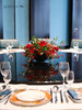 新中式高端仿真花酒店圆桌餐桌花摆花餐厅客厅玄关假花装饰摆设件 商品缩略图2