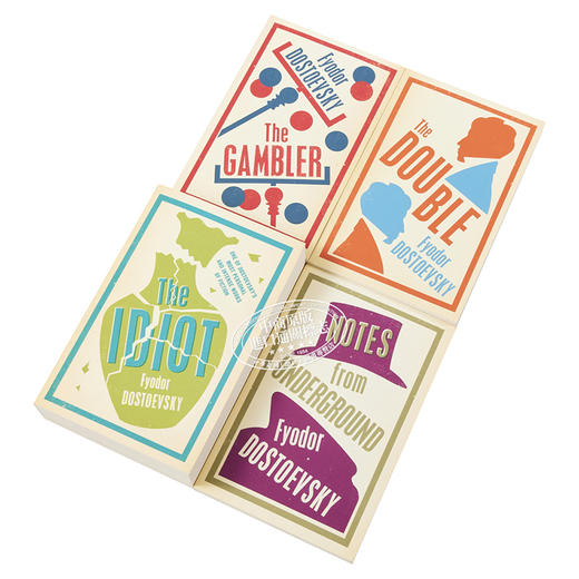 【中商原版】Evergreens系列 陀思妥耶夫斯基合集 英文原版 Fyodor Dostoevsky赌徒 商品图1