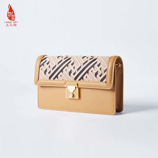 SAINTJOY/上久楷 宋锦女式腋下包 斜背包3D万字纹 BWS21A1201 商品图6