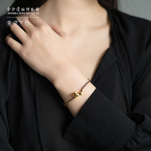 金沙遗址星宿系列白虎手链情侣闺蜜夏季新款925银简约原创设计 商品图4