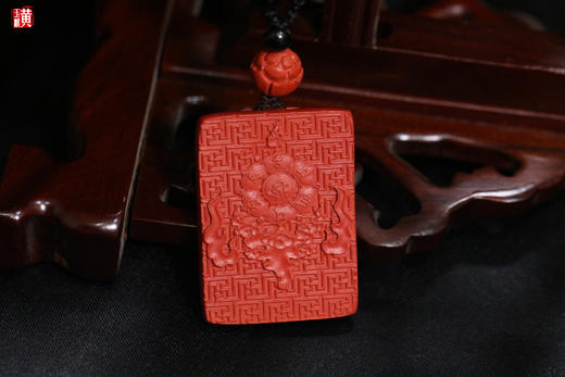 朱砂【文殊菩萨】吊坠，生肖兔的守护神 商品图1