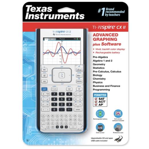 史低价！ Texas Instruments TI-Nspire CX II 图形计算器 商品图2