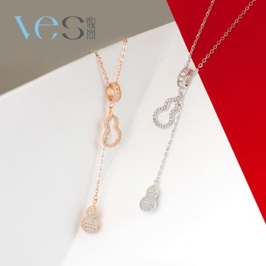 我们的小幸葫流苏银925葫芦套链 商品图1