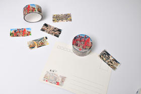 钟书阁水彩手绘纸胶带和纸胶带