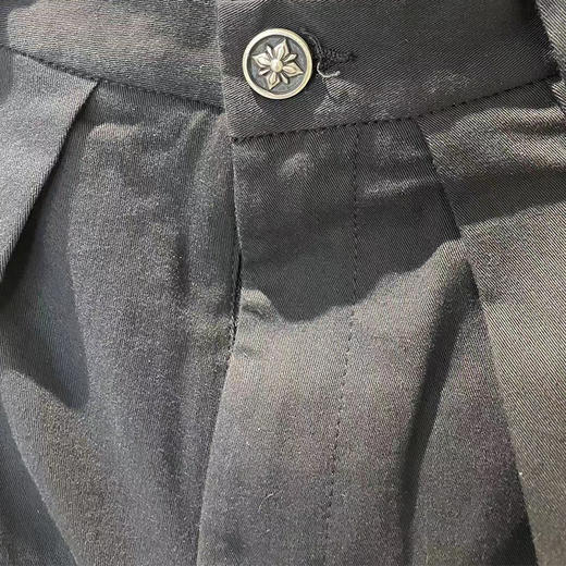 RICHMOND 男士棉质字母徽标印花休闲短裤 黑色 RMP19194BE BLACK 商品图2