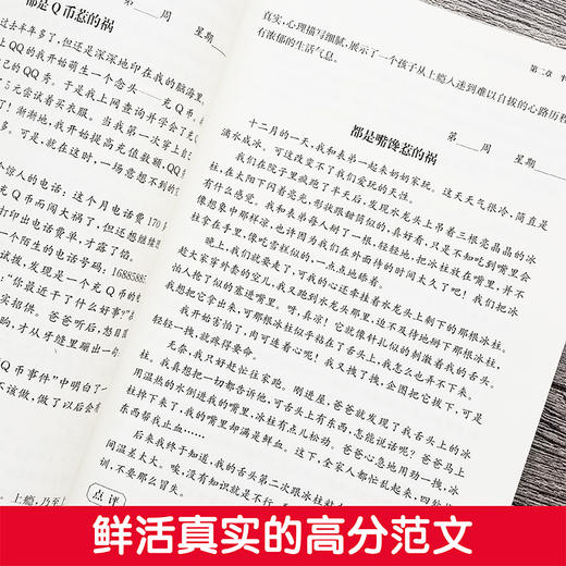 (仓发) 周计划：作文高分范文精选（六年级+小升初）/华东理工大学出版社/刘弢/9787562859468 商品图2