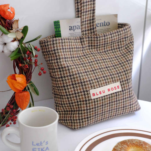 【菠萝油豆沙包】BLEU et ROSE  手提袋 商品图3