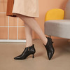 西村名物2020秋冬新款尖头舒适羊皮高跟鞋7CM跟高X20DS41921 商品缩略图0