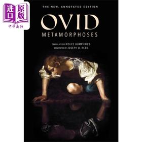 预售 【中商原版】变形记 注释版 Metamorphoses 英文原版 Ovid 诗歌 戏剧 大师 经典 文学 古典