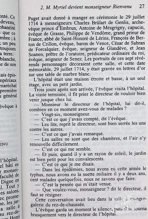 【中商原版】雨果 悲惨世界全集 法文原版 Victor Hugo 商品图5