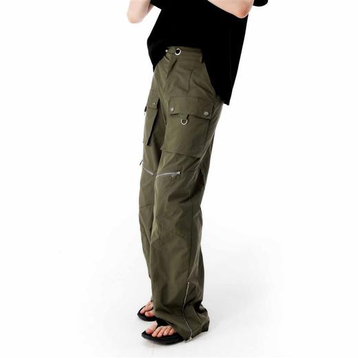 NUTH22SS 工装裤男夏季薄款宽松直筒多口袋休闲长裤可束脚百搭 商品图3