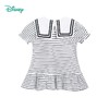 迪士尼新款短袖连衣裙海军风条纹休闲长裙 商品缩略图5