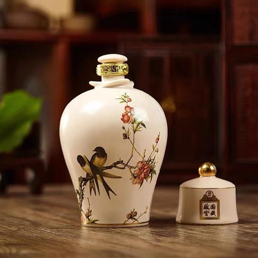 故宫郎世宁花鸟图御酒52度 500ml*8 商品图5