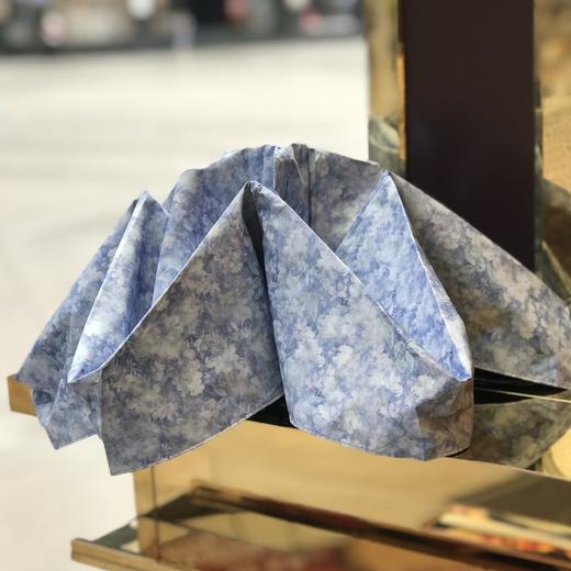 优品堂“空谷幽兰”超轻五折太阳伞，遮阳防晒防紫外线晴雨两用伞 商品图1