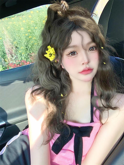 【小红书推荐款】leenscolor，方糖高光粉棕，年抛/直径14.5/着色14.0，138/一副，258/两副，288/三副（详情区任选）最高度数有1000 商品图3