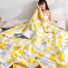 【夏日清凉 一触即达】柠檬夏被 冰丝凉感 夏日沁爽，吸湿透气 亲肤舒适，这个夏天 你的被子应该带有柠檬香 商品缩略图1