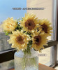 奶油向日葵 5枝/扎   商品缩略图0