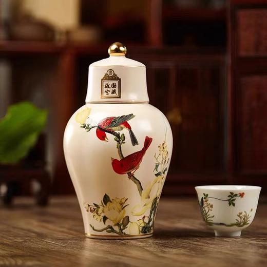 故宫郎世宁花鸟图御酒52度 500ml*8 商品图4