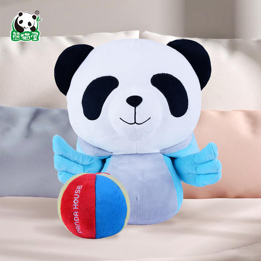 熊猫屋PANDAHOUSE 嘟嘟坐姿公仔大号-独角兽/海豹  送纸袋 商品图3