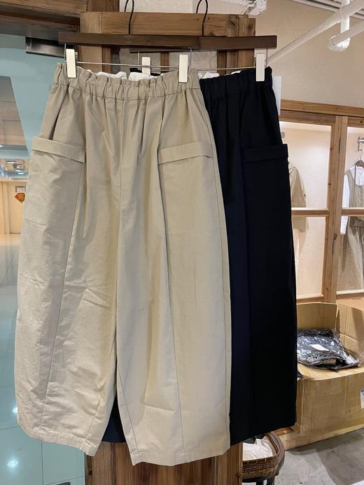 Magali卡其/黑 阔腿裤 商品图9