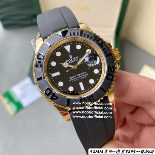 『v厂victory』clean厂C新款劳力士游艇名仕YACHT-MASTER 42mm 黄金游艇 正品开模，双向旋转外圈，不再松松垮垮，力度手感正品调教➕42毫米，做工精良，打磨精细，精品无疑❕❕❕ 商品图11