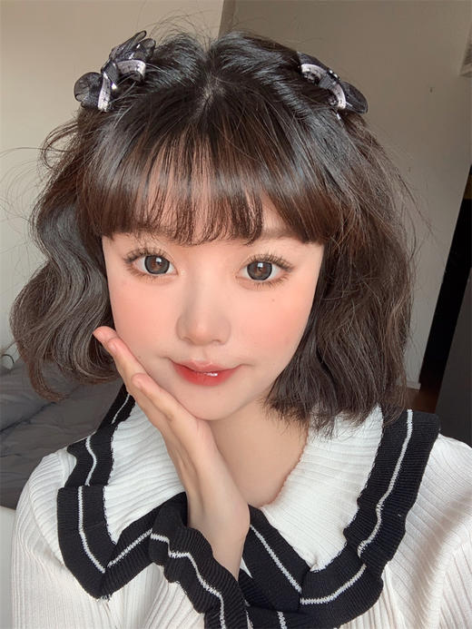 doriscon，黑桃香槟，半年抛/直径14.5/着色13.9，138/一副，238/两副，288/三副，下拉查看更多模特实拍,最高度数有1000 商品图3