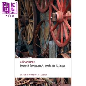 【中商原版】一个美国农民的来信  Letters from an American Farmer	J Hector St John   牛津世界经典系列 英文原版