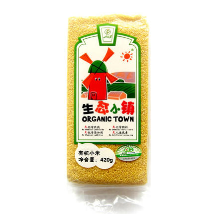 B1F 生态小镇有机小米 420g 商品图0