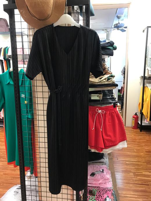 女V领连衣裙F2216 商品图0