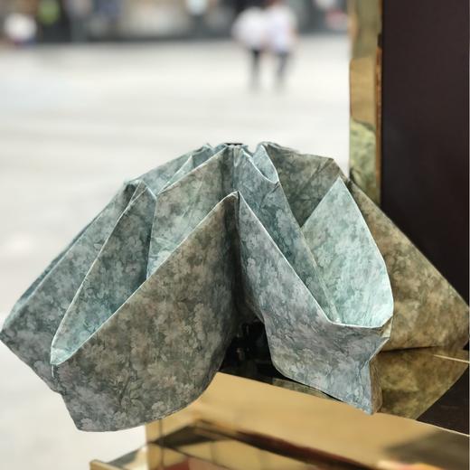 优品堂“空谷幽兰”超轻五折太阳伞，遮阳防晒防紫外线晴雨两用伞 商品图3