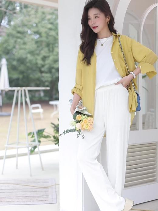 【三宅丝滑皱皱裤】丝滑透气 垂感亲肤 不易变形 夏季穿搭指南 商品图0