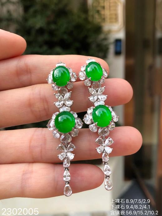 设计款绿蛋耳坠【2302005】具体价格微信咨询 商品图3