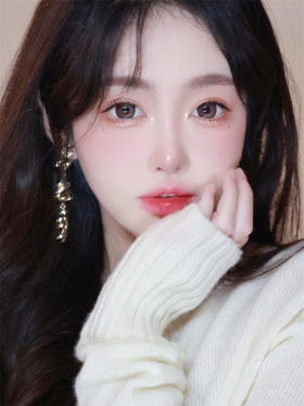 【小红书推荐款】leenscolor，方糖高光粉棕，年抛/直径14.5/着色14.0，138/一副，258/两副，288/三副（详情区任选）最高度数有1000