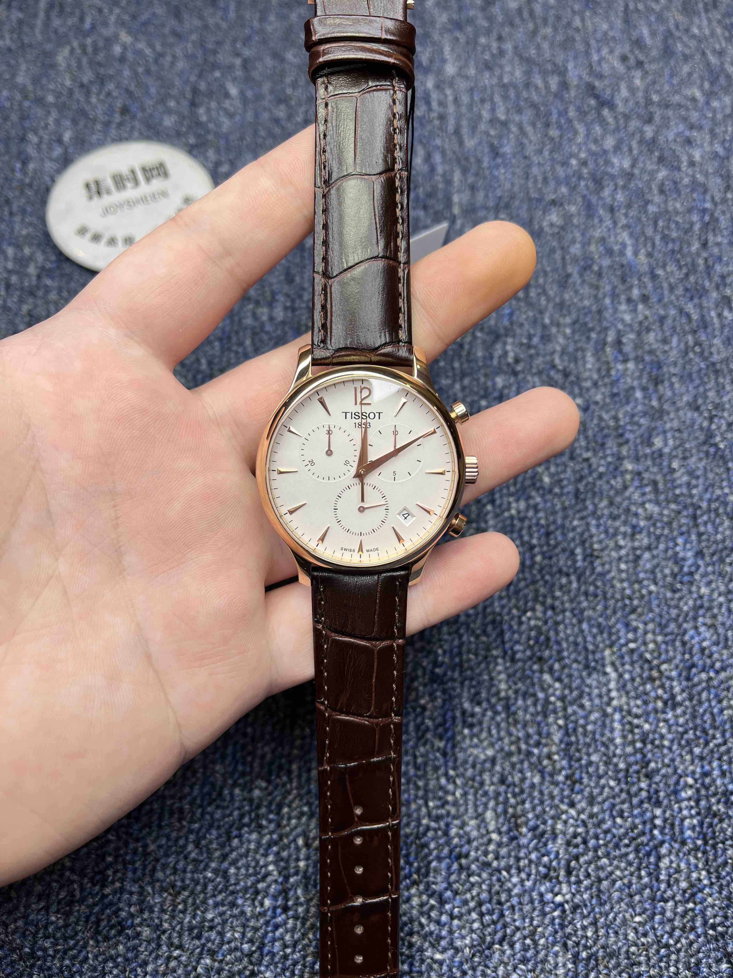 原单品质tissot天梭 t063俊雅系列六针计时