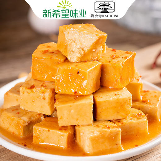 新希望海会寺辣味豆腐乳瓶装油卤腐乳270g*3瓶 商品图1